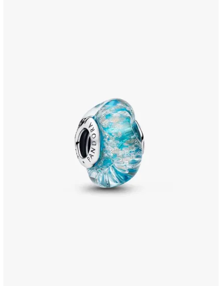 PANDORA Funklende Pavé Tredobbelt Række Charm | Glimtende Elegance