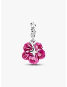PANDORA Funklende Pavé Tredobbelt Række Charm | Glimtende Elegance 2