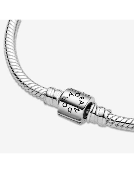 PANDORA | Pandora Moments Slangekædearmbånd med Tøndelås