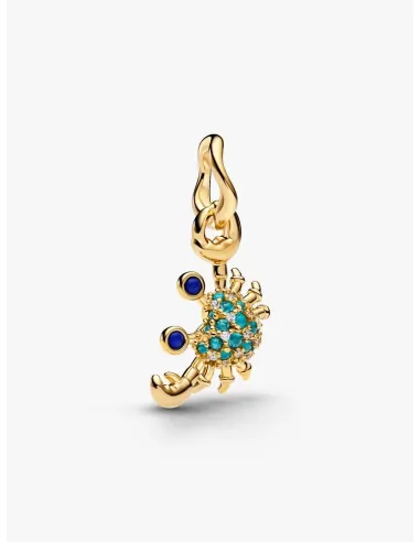 PANDORA Funklende Pavé Tredobbelt Række Charm | Glimtende Elegance