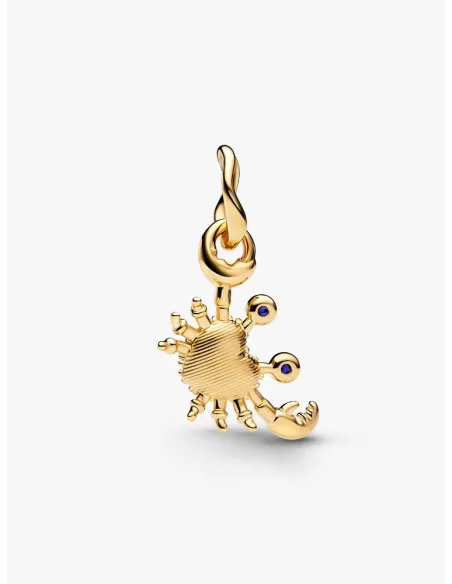 PANDORA Funklende Pavé Tredobbelt Række Charm | Glimtende Elegance