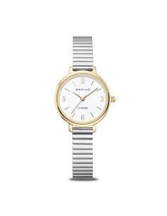 BERING Classic Dameur 11028-914 | Safirglas & Stållænke