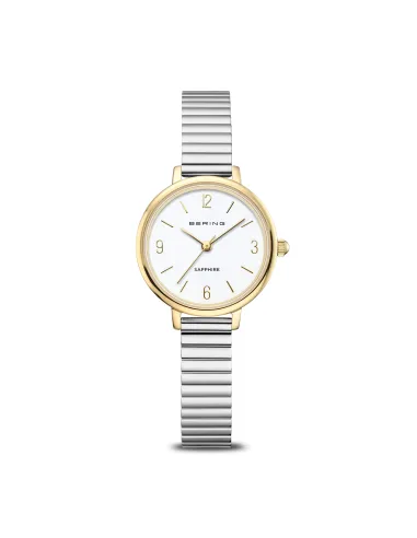 BERING Classic Dameur 11028-914 | Safirglas & Stållænke