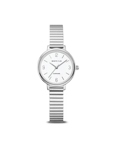 BERING Classic Dameur 11028-904 | Sølvfarvet Ur med Safirglas