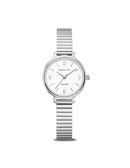 BERING Classic Dameur 11028-904 | Sølvfarvet Ur med Safirglas