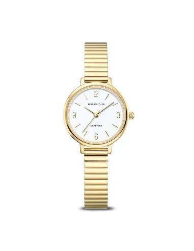 BERING Classic Dameur 11028-934 | Guldfarvet Ur med Safirglas