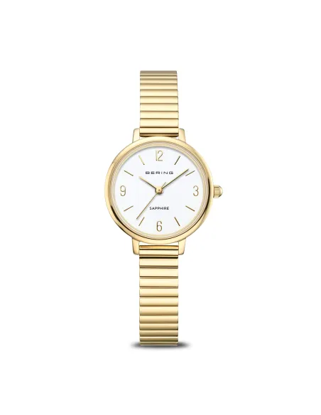 BERING Classic Dameur 11028-934 | Guldfarvet Ur med Safirglas