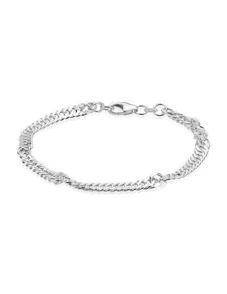 BNH | Singapore Armbånd 3,5 mm Sølv