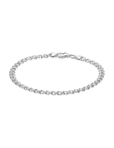 BNH | Armbånd Bismark 3,5 mm sølv