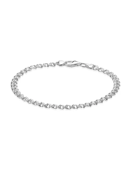 BNH | Armbånd Bismark 3,5 mm sølv