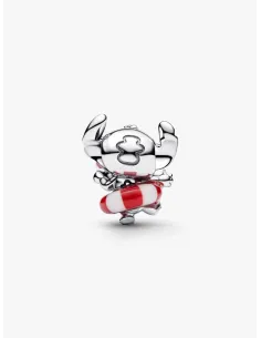 PANDORA Funklende Pavé Tredobbelt Række Charm | Glimtende Elegance 2