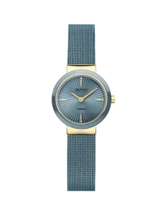 BERING Classic Dameur 11020-833 | Grøn Læderrem & Safirglas