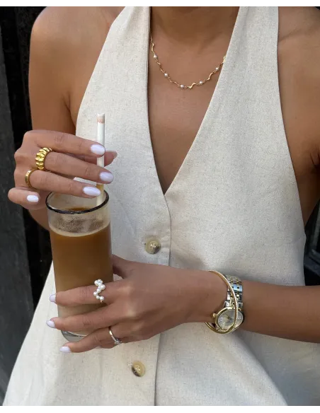 Nava Copenhagen | Lorelai Necklace - Forgyldt