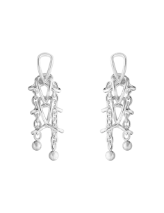 GEORG JENSEN | WEFT dobbelte øreringe