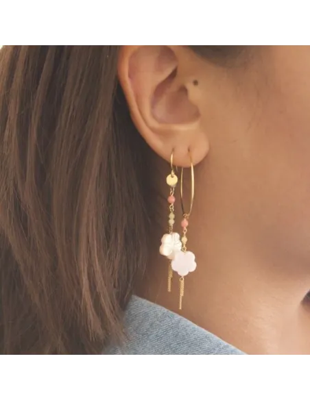 STINE A Cherry Blossom Twist Earring - Single