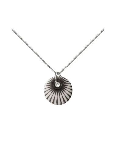 Scherning | SPLASH halskæde, 45 cm · SWAN BLACK