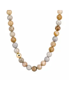 BAY BY AQUA DULCE | BROWN NECKLACE