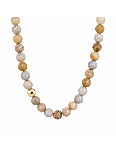 BAY BY AQUA DULCE | BROWN NECKLACE