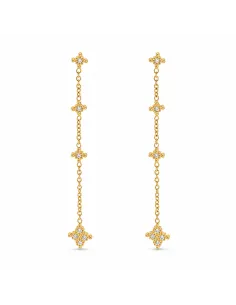 BAY BY AQUA DULCE | CLAIRE SQUARE EARRING