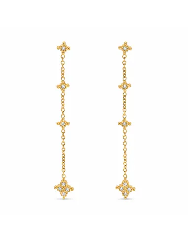 BAY BY AQUA DULCE | CLAIRE SQUARE EARRING
