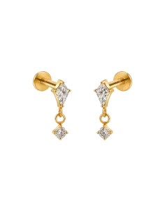 BAY BY AQUA DULCE | CLAIRE TWO EARRING