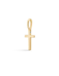 Ro Copenhagen | Symbols Kors vedhæng - 18kt Rødguld