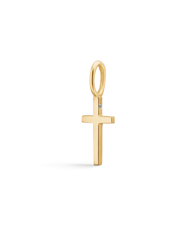 Ro Copenhagen | Symbols Kors vedhæng - 18kt Rødguld