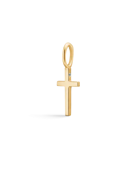 Ro Copenhagen | Symbols Kors vedhæng - 18kt Rødguld