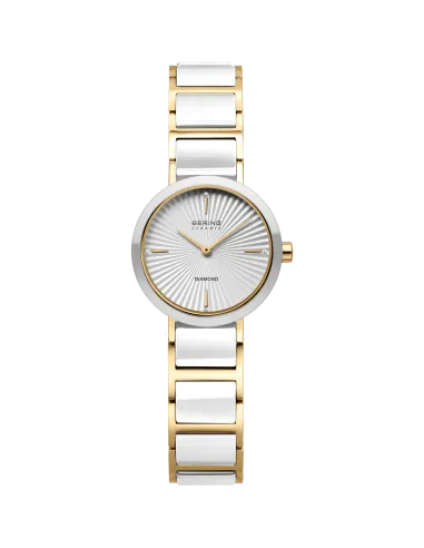 BERING Ceramic Dameur 11435-738 | Safirglas & Lænke