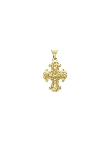 Vedhæng Dagmarkors forgyldt 16x13mm 925