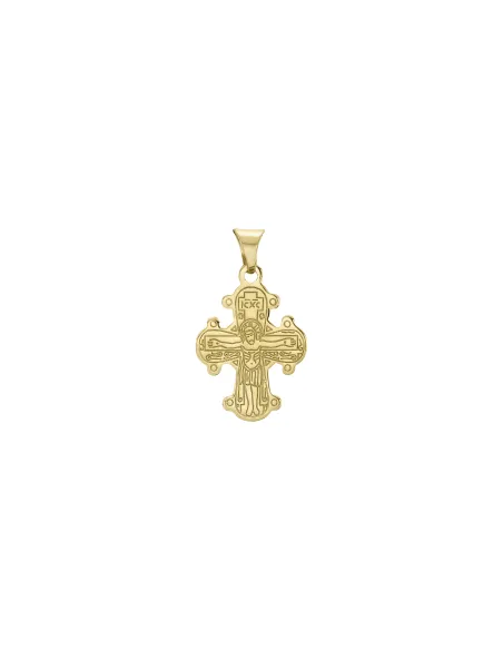 Vedhæng Dagmarkors forgyldt 16x13mm 925