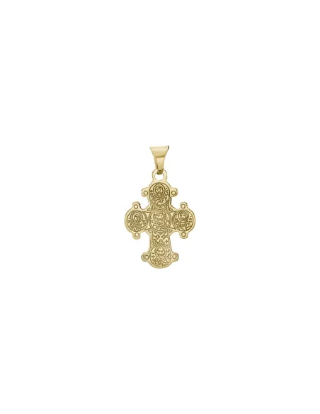 Vedhæng Dagmarkors forgyldt 16x13mm 925