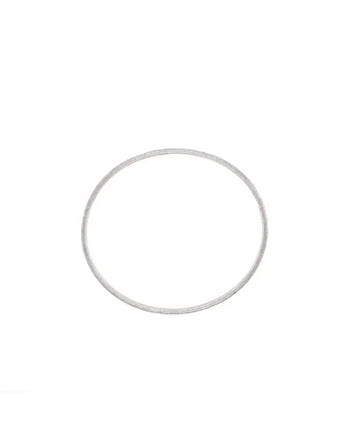 HEIRING | Armring oval 3mm blank sølv