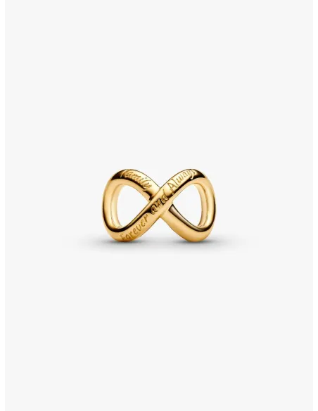 PANDORA Funklende Pavé Tredobbelt Række Charm | Glimtende Elegance