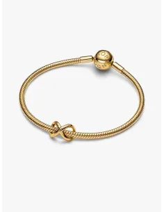 PANDORA Funklende Pavé Tredobbelt Række Charm | Glimtende Elegance 2
