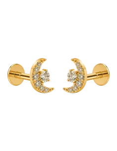 BAY BY AQUA DULCE | CLAIRE MOON EARRING