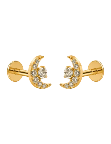 BAY BY AQUA DULCE | CLAIRE MOON EARRING