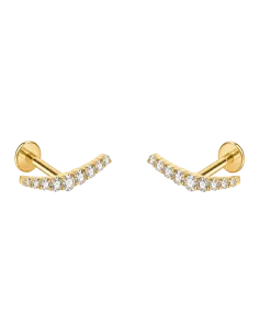 BAY BY AQUA DULCE | CLAIRE SMILE EARRING