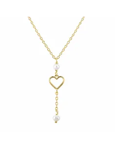 AQUA DULCE | ALMA PEARL NECKLACE | GOLDEN
