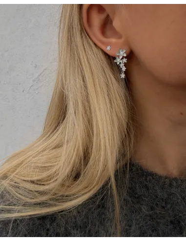 Nava Copenhagen | Leia Earrings - Sølv