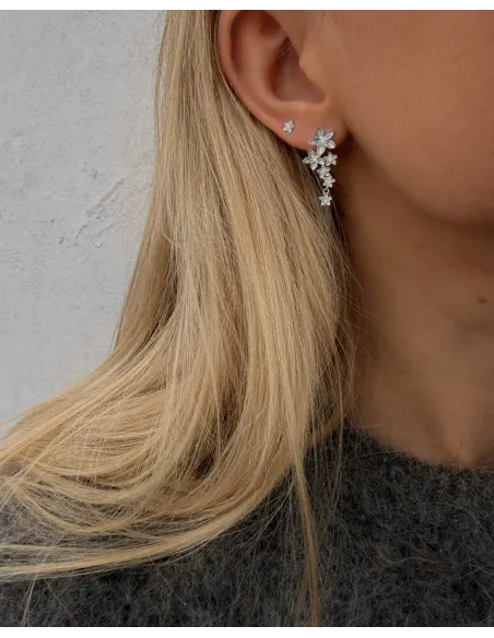 Nava Copenhagen | Leia Earrings - Sølv