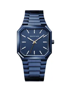 BERING Classic Herreur 16535-707 | Safirglas & Lænke