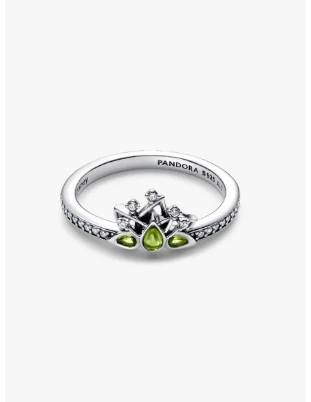 Pandora Disney Vaiana Ocean Bølge Ring | Blå Sten