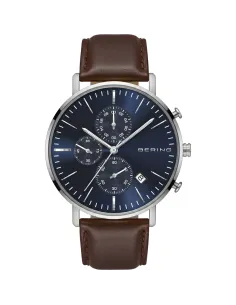 BERING | Chrono ur | børstet sølv | 14940-507