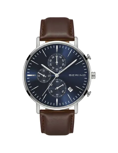 BERING | Chrono ur | børstet sølv | 14940-507