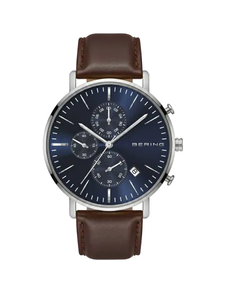 BERING | Chrono ur | børstet sølv | 14940-507