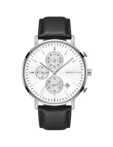 BERING | Chrono ur | børstet sølv | 14940-404