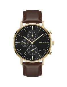 BERING | Chrono ur | børstet guld | 14940-562