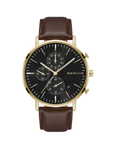 BERING | Chrono ur | børstet guld | 14940-562
