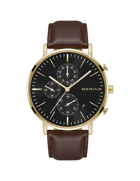 BERING | Chrono ur | børstet guld | 14940-562